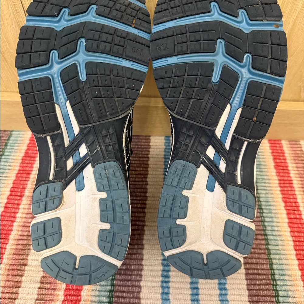 Asics Men's Athletic Shoes - Navy and Light Blue - Picture 6 of 6